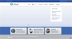 Desktop Screenshot of alcad.si